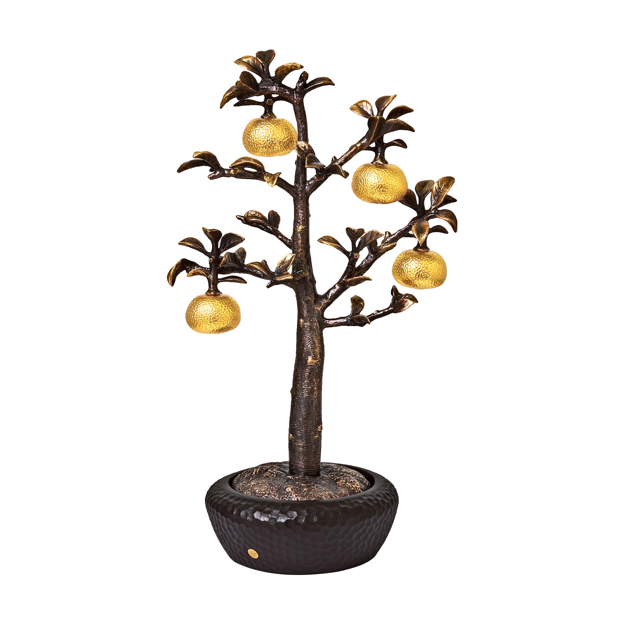 Golden Harvest Tangerines Ornament in 24K Yellow Gold – RISIS