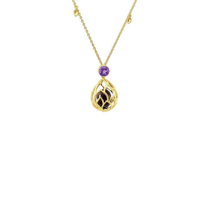 Lotus Seed Long Necklace - - RISIS