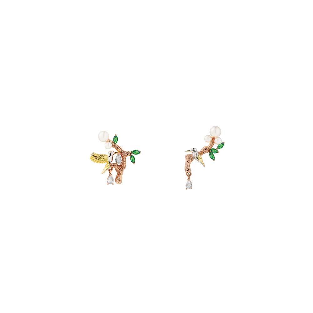 Enchanted Mangrovia Bird Earrings