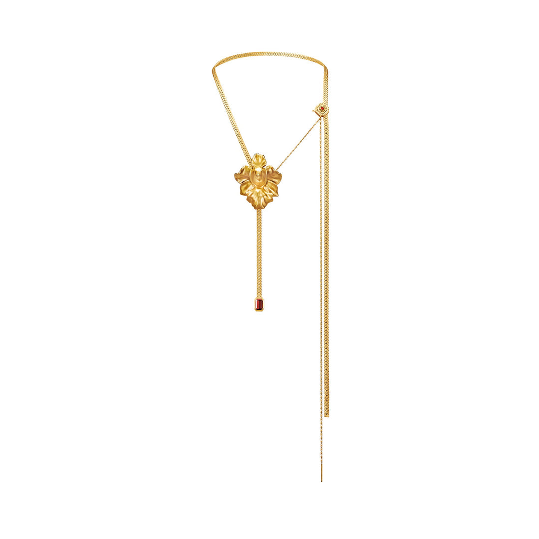 RISIS X STOLEN Iconic Vanda Miss Joaquim Orchid Necklace