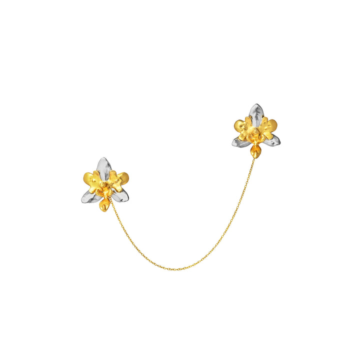 Phalaenopsis Chain Brooch