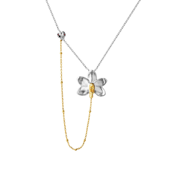 Ladybird’s Orchid Trail Necklace