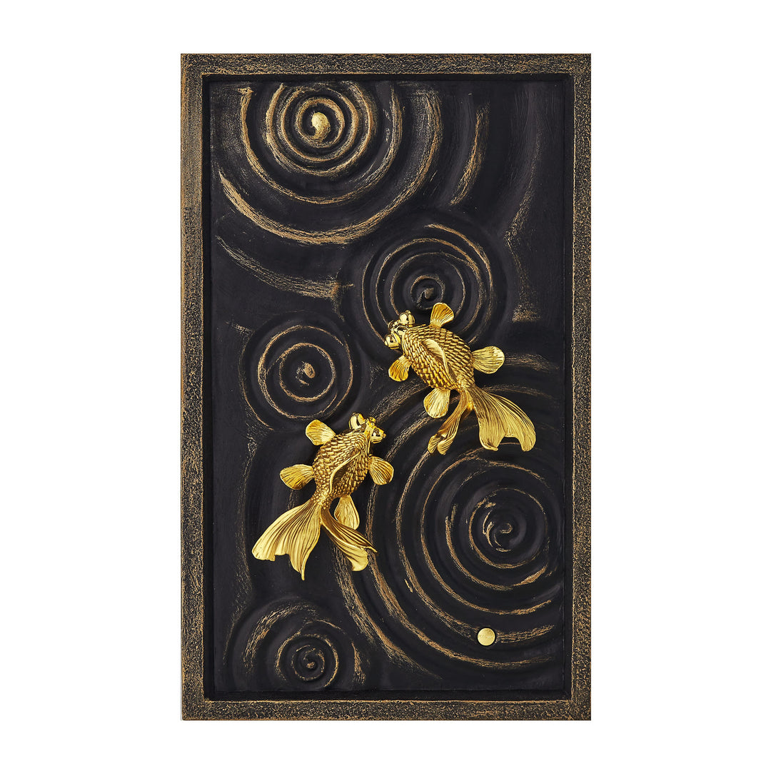 Ripples of Wealth Goldfish Frame