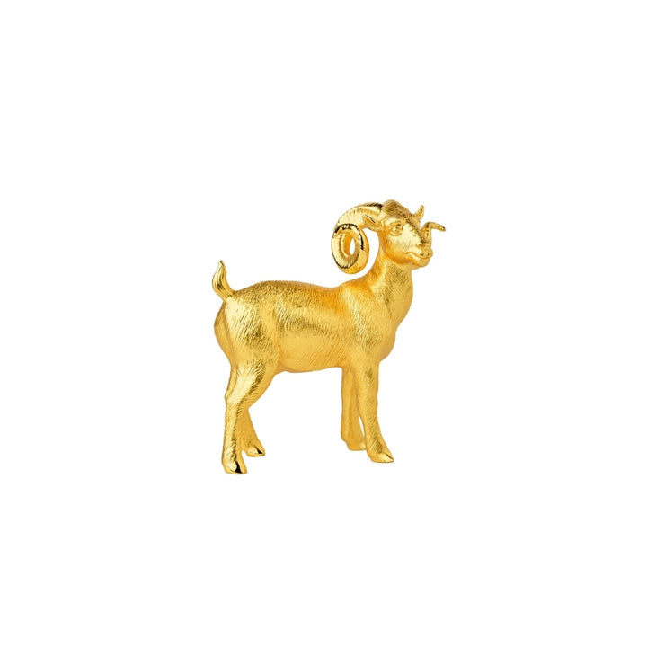 RISIS Joyful Herald Goat in 24K Gold