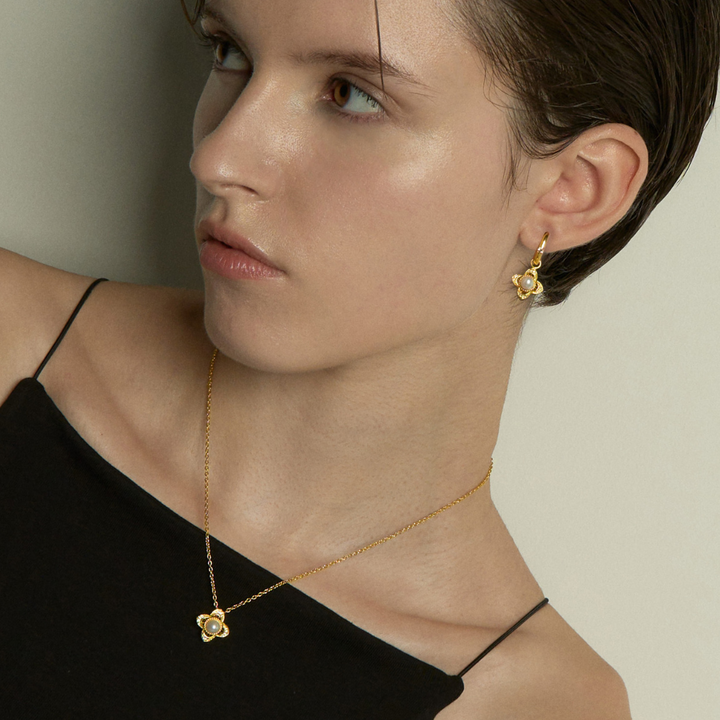 RISIS Lady Peranakan Jewelry Set Necklace & Earrings