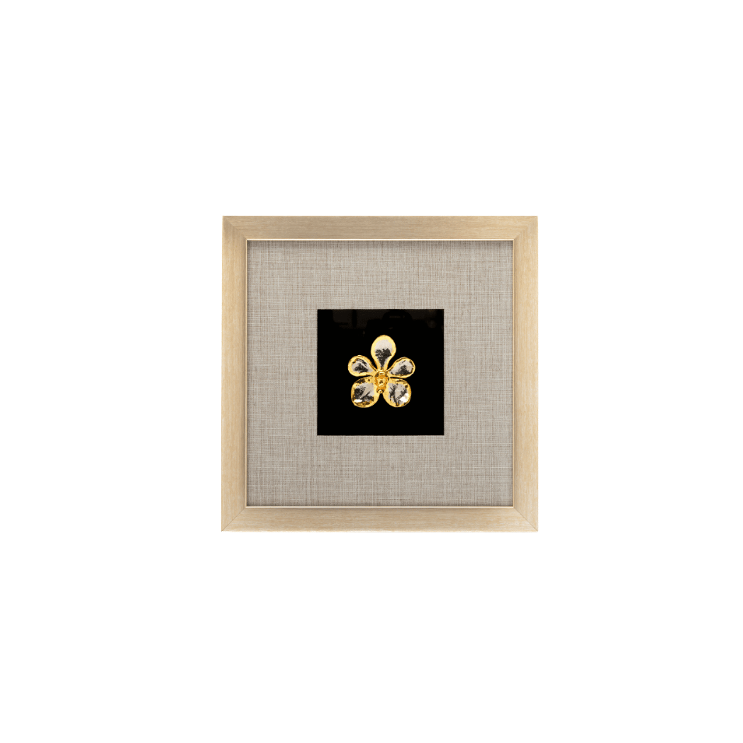 RISIS Mokara Orchid Frame VIII in 24K Swiss Gold and Palladium in Designer Frame