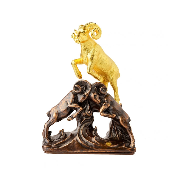 RISIS Triumvirate Seal Goat in 24K gold
