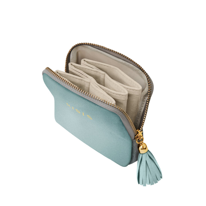 RISIS Velvet Teal Jewellery Pouch