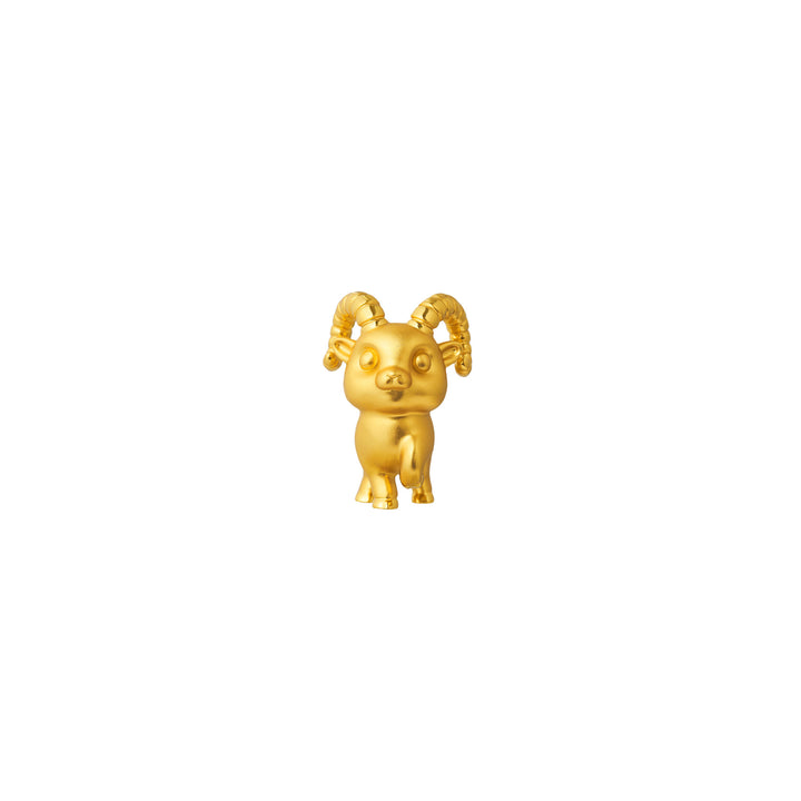 RISIS Zodiac Treasures Goat in 24K Gold