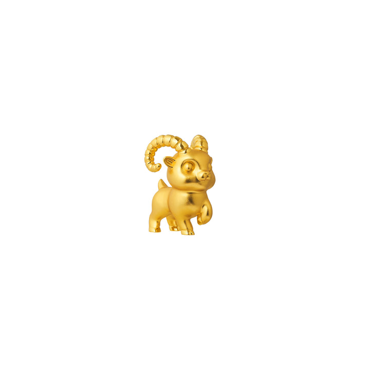 RISIS Zodiac Treasures Goat in 24K Gold