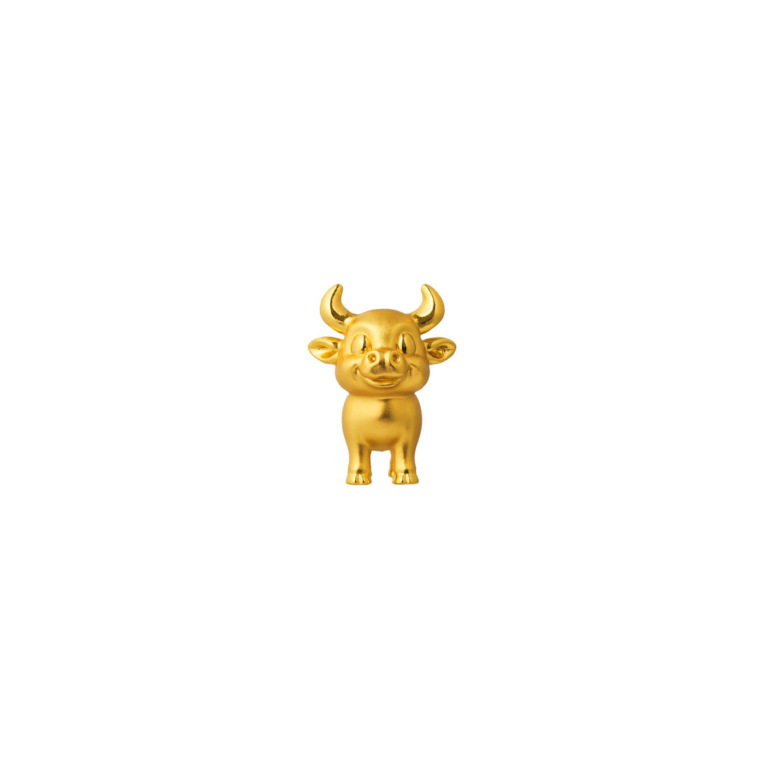 RISIS Zodiac Treasures Ox in 24K Gold