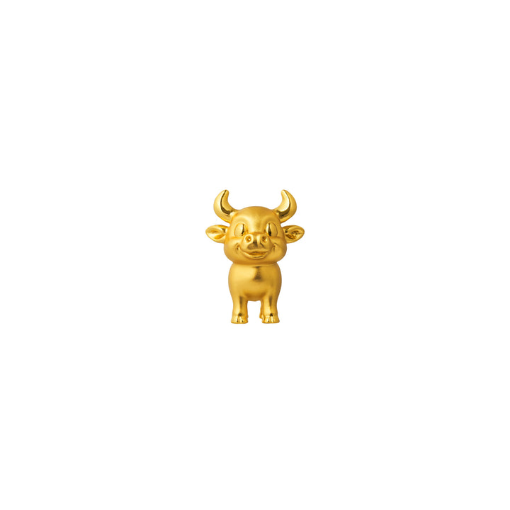 RISIS Zodiac Treasures Ox in 24K Gold