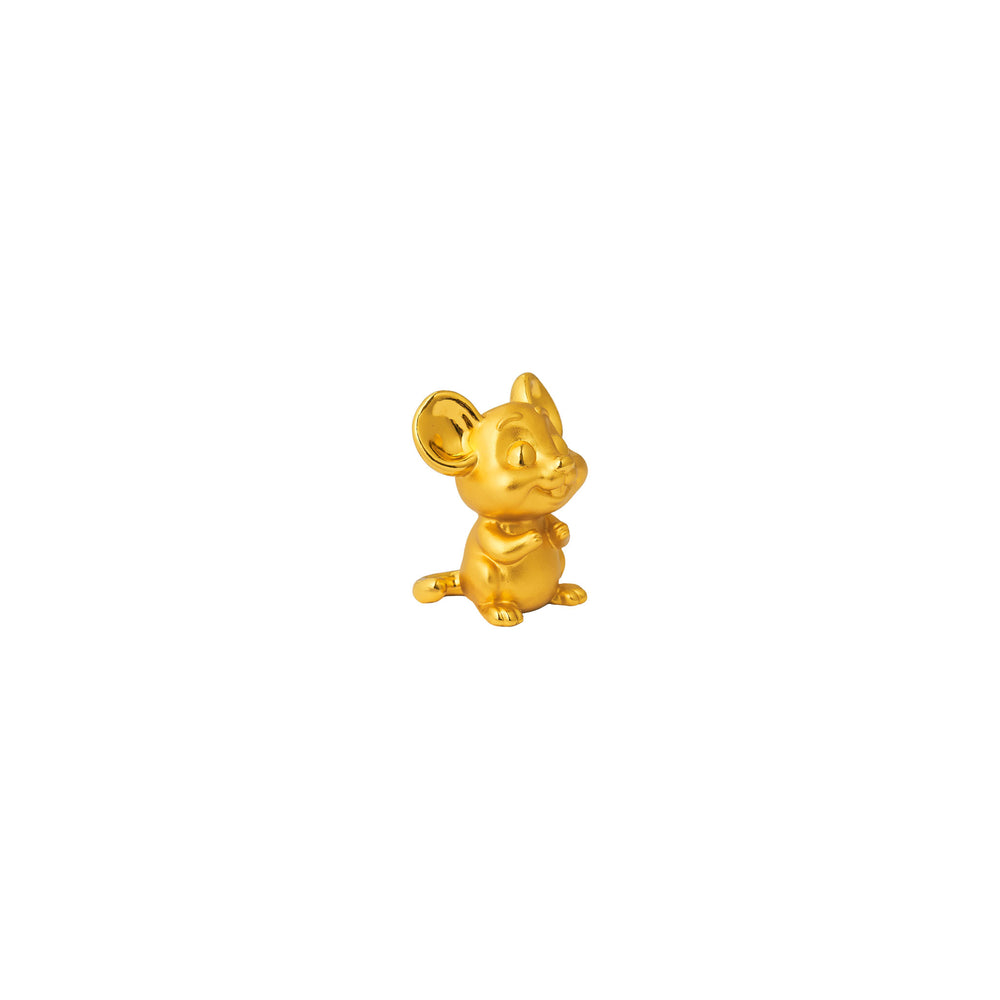 RISIS Zodiac Treasures Rat in 24K Gold