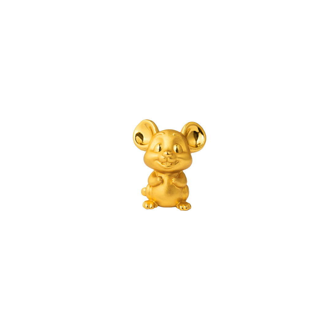 RISIS Zodiac Treasures Rat in 24K Gold