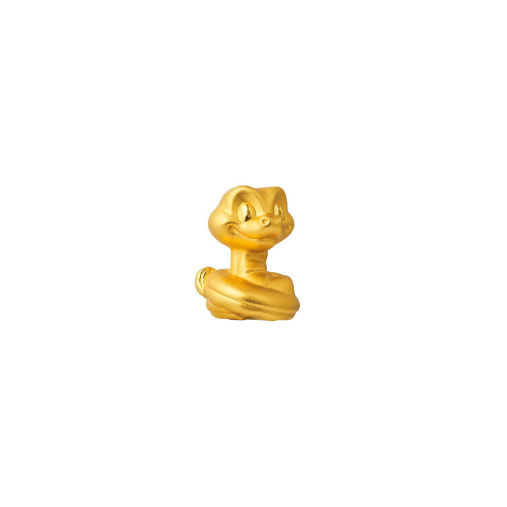 RISIS Zodiac Treasures Snake in 24K Gold