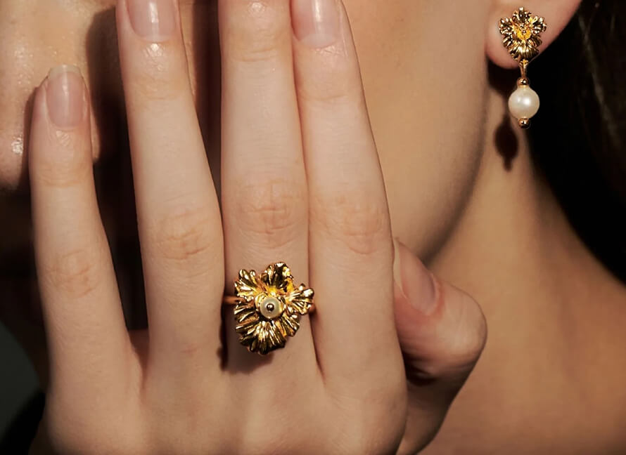 Handcrafted Fine Jewellery & 24K Gold Orchid Collection | RISIS