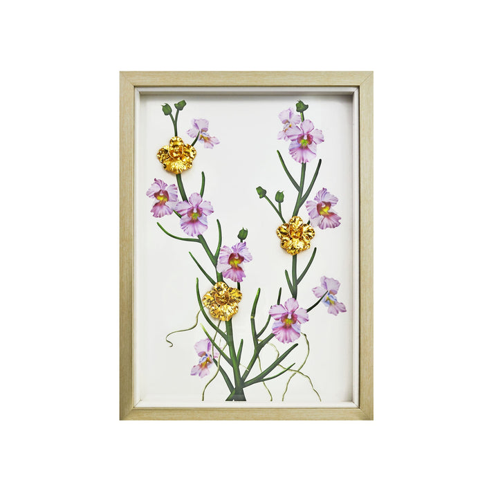 RISIS Vanda Miss Joaquim Artistry Frame encapsulated in 24K Swiss Gold