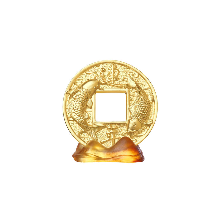 Auspicious Coin on Orange Liu Li Mountain - - RISIS