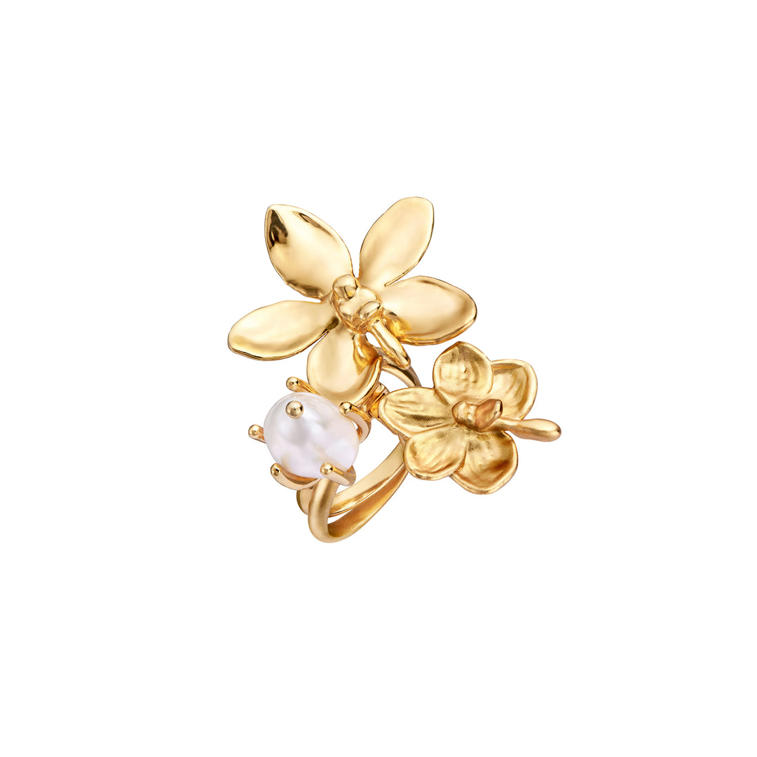 RISIS X LAICHAN Iconic Ascocenda Orchid Ring - - RISIS