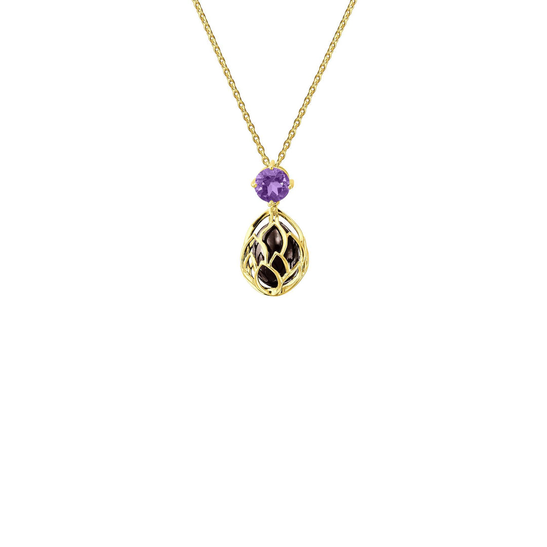 Lotus Seed Short Necklace