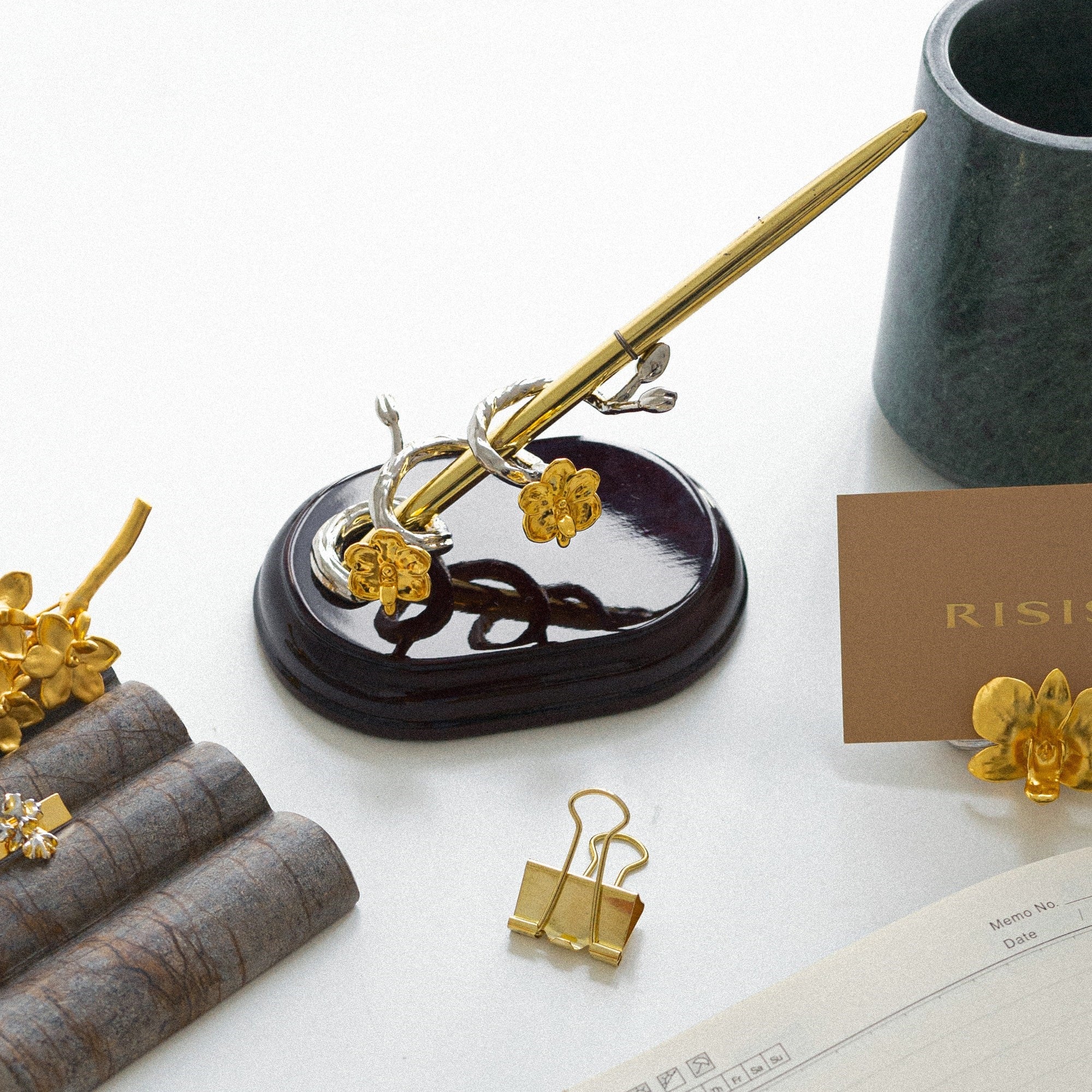 Orchid Vine Pen Holder