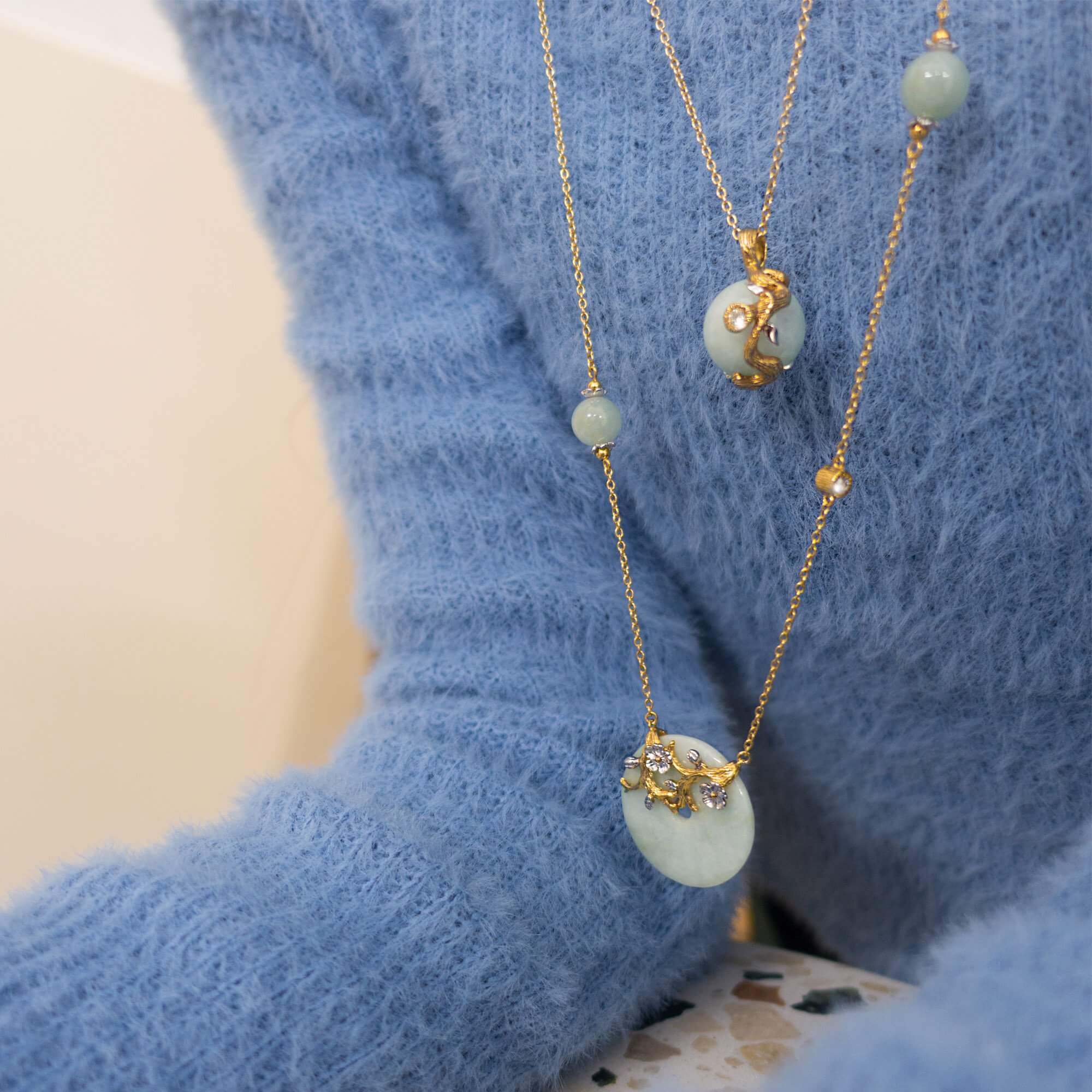 Banyan Vines Jade Necklace