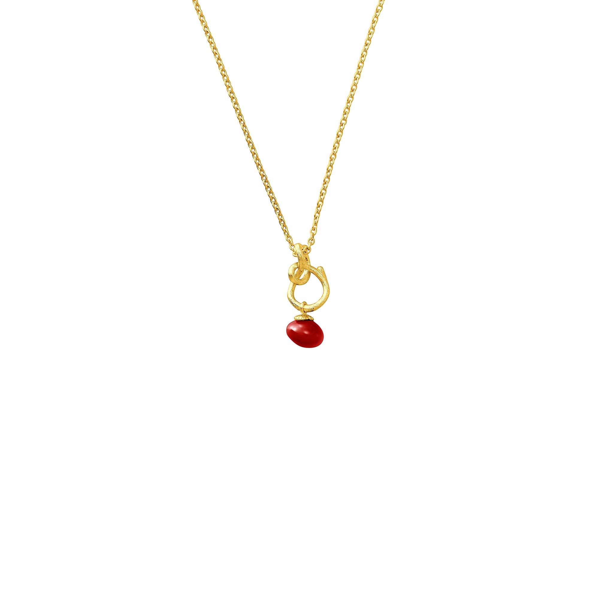 Love Knot Saga Seed Necklace