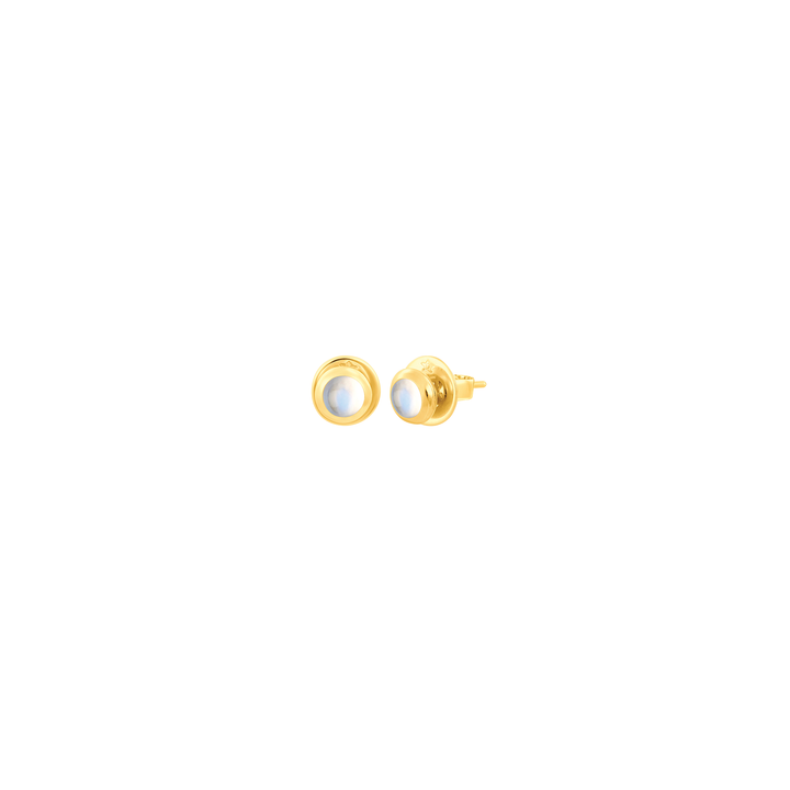 Peranakan Jewel Earrings with Moonstone - - RISIS