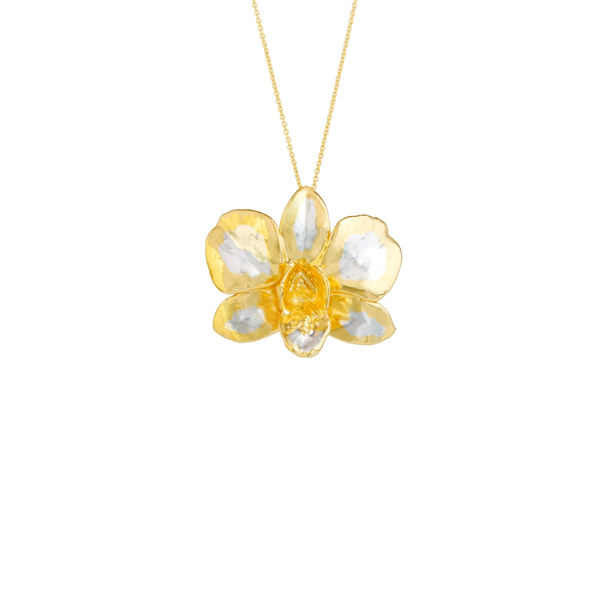 Dendrobium Eleanor Chan Orchid Necklace (PG)